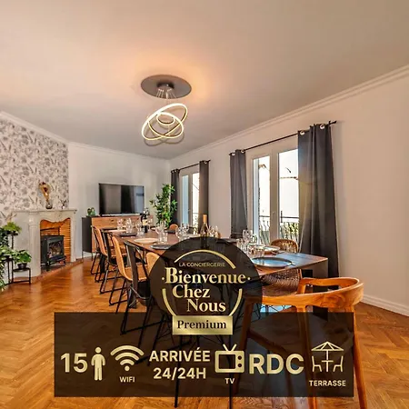 Maison 15 Couchages Ideale Pour Sejour En Groupe Clermont-Ferrand